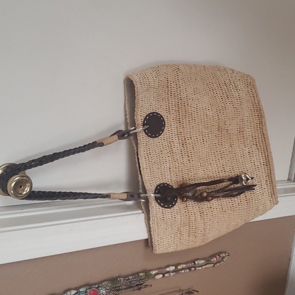 Brighton straw bag